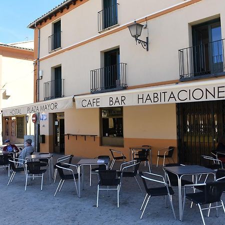 Hostal Plaza Mayor De Альмасан Екстер'єр фото